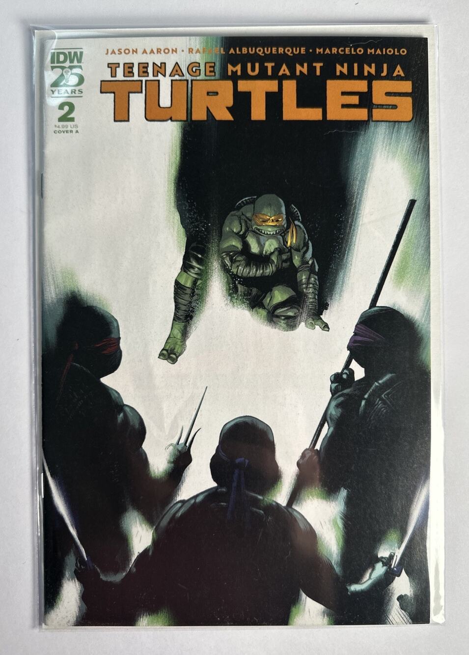 Teenage Mutant Ninja Turtles #2 Main Cover A 1st Print TMNT IDW Comic 2024 NM+